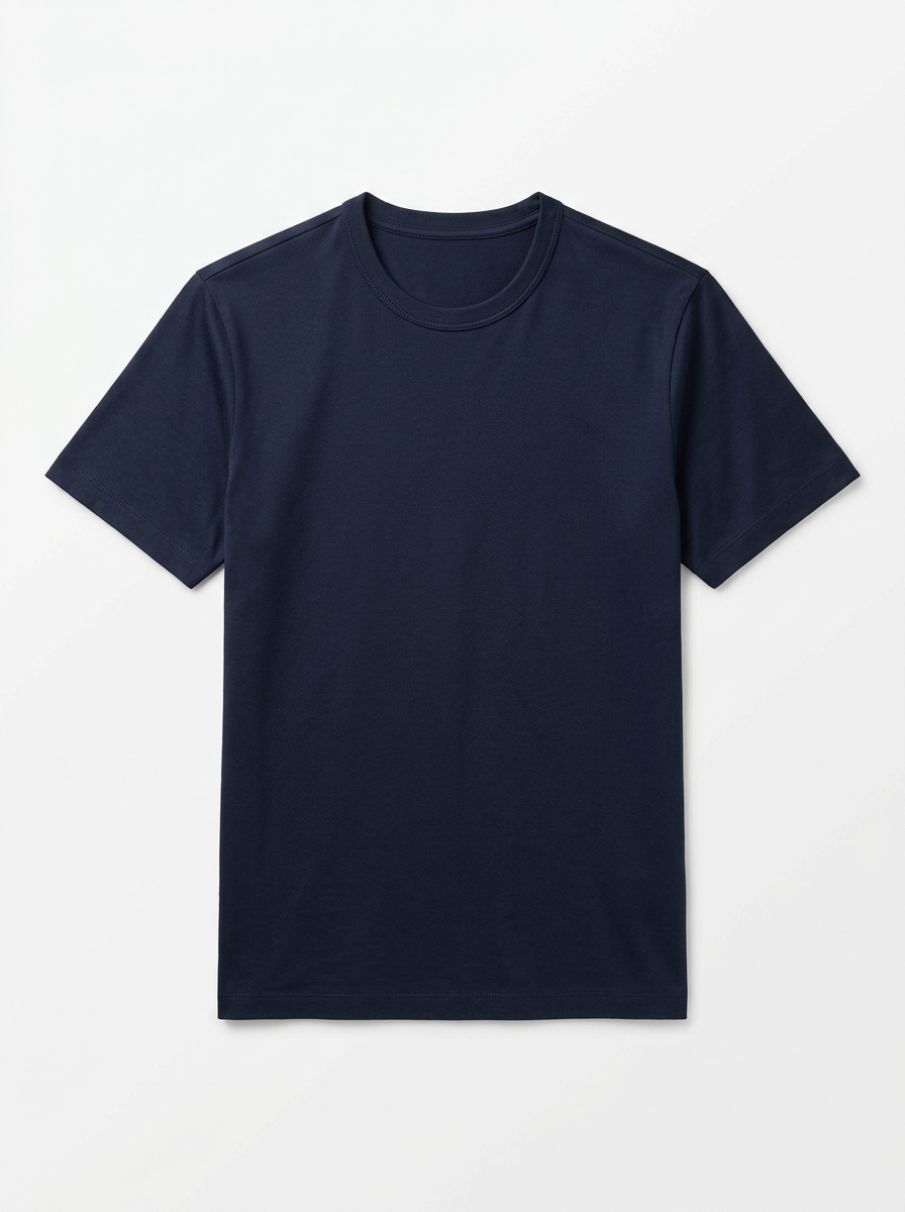 Egyptian Giza Cotton Crew Neck Tee